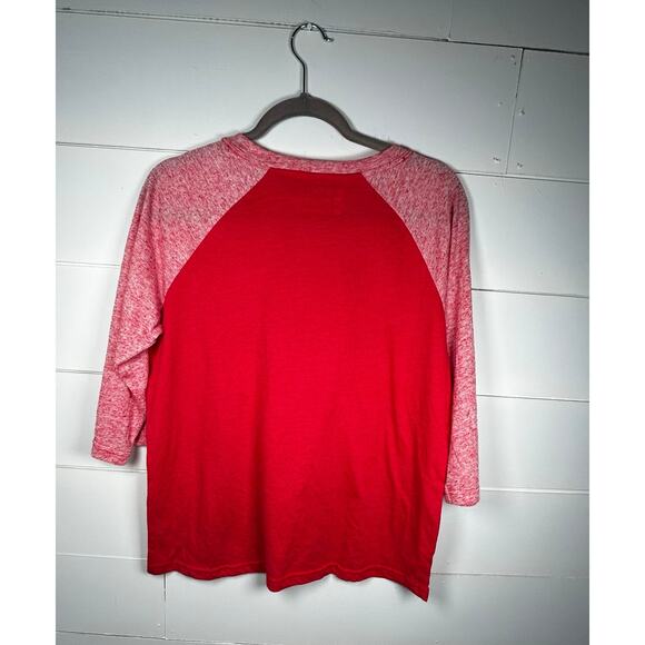 NWOT Women's Philadelphia 76ers Ladies 3/4 Long Sleeve T-Shirt, SIze M - Picture 2 of 5